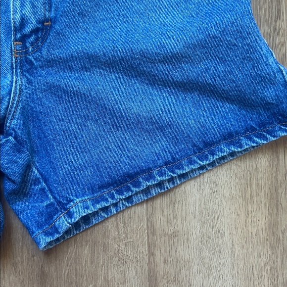 Vintage LONDONJEAN High Rise Blue Denim Medium Wash Shorts Size 8 - Picture 5 of 8